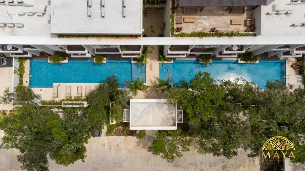Nhoa 307C Lux 1Br Condo Pool View In Aldea Zama Tulum Holiday home
