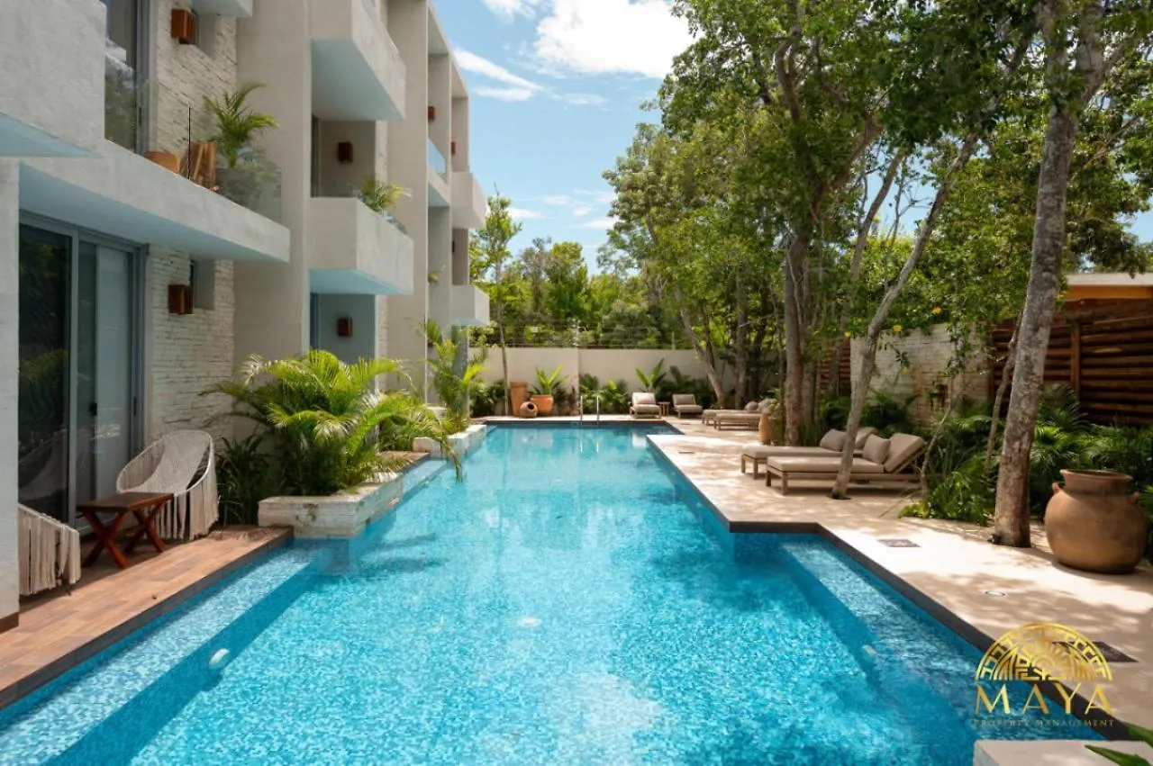 Nhoa 307C Lux 1Br Condo Pool View In Aldea Zama Tulum Holiday home